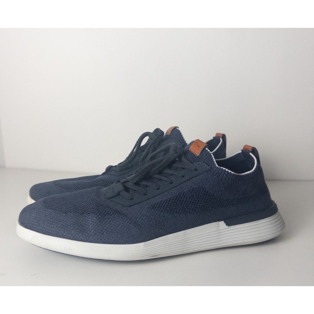 Wolf & Shepperd Supreme Comfort Knit Shoes Mens US 12 Navy